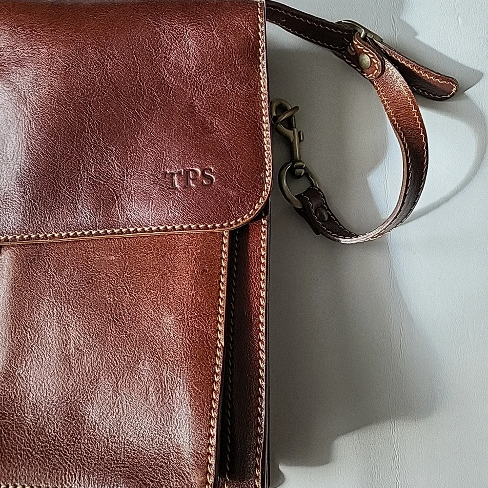 FLOTO CEO Brown Leather Unisex Bag